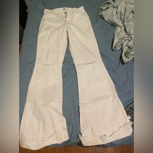White bell bottoms